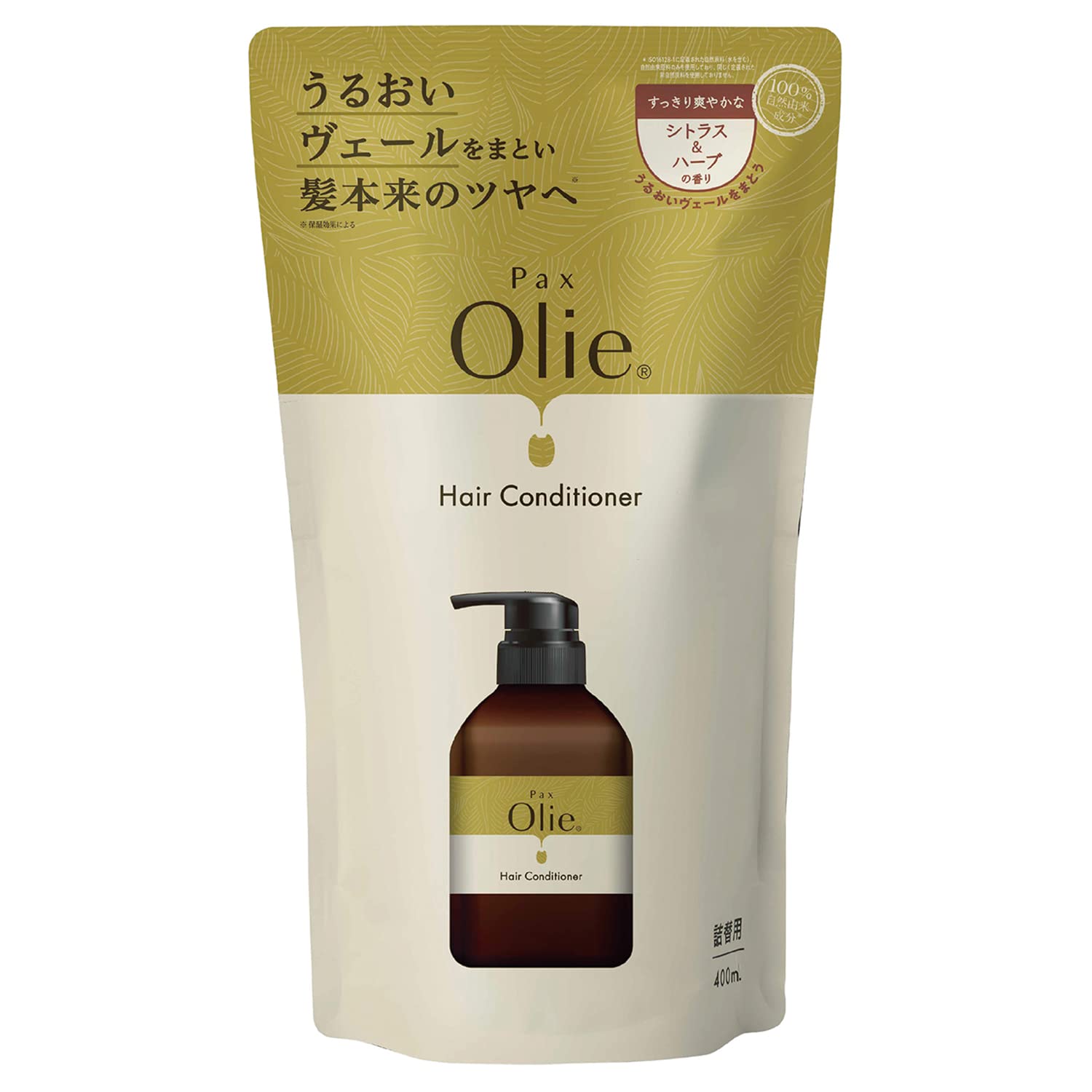

Pax Oly Hair Citrus for Soap Shampoo and Sensitive by Taiyo Yushi Conditioner, & Herb, Refill, 400ml, Treatment, Additive-Free, Skin, 100% Natural,