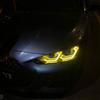 Yellow Angel Eyes DRL LED Boards For 2022 2023 BMW M3 G80 M4 G82 G83 G22 G23 G26 Daylight Laser Headlight OE# 9851048 9851047