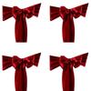 Stuhl Schleifen Bänder Stuhlband Für Event Dekoration Einschließlich Hochzeiten Geburtstage Feiertagspartys In Lebendiger Farbe 4 Stück