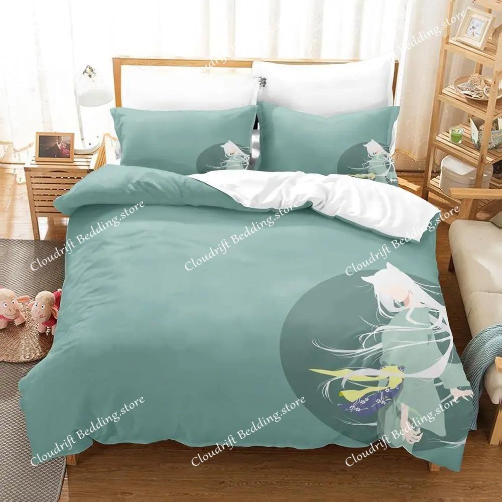 New Kamisama Kiss Tomoe Bedding Set Single Twin Full Queen King Size Bed Set Adult Kid Bedroom Duvet Cover Sets 3D Print Anime