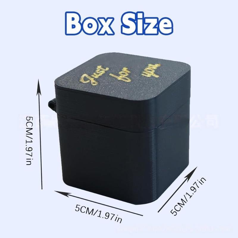 1 Juego de Dedo Medio Novedad Navideña Caja Sorpresa para Adultos Con Tornillos Impreso en 3D Divertido Regalo de Broma Regalo Molesto Para Amigos
