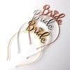 Bride Party Headband Headwear Head Accessories For Bachelor Party Wedding Bridal Shower Decoration