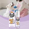 Pet No-Rinse Facial Cleansing Mousse, Cat And Dog Body Hair Deodorizing, Clean And Convenient No-Rinse Foam Mousse