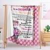 Decke Flanelldecke Emotionaler handgeschriebener Brief Englischer Brief 2D Digitaldruck Decke Decke