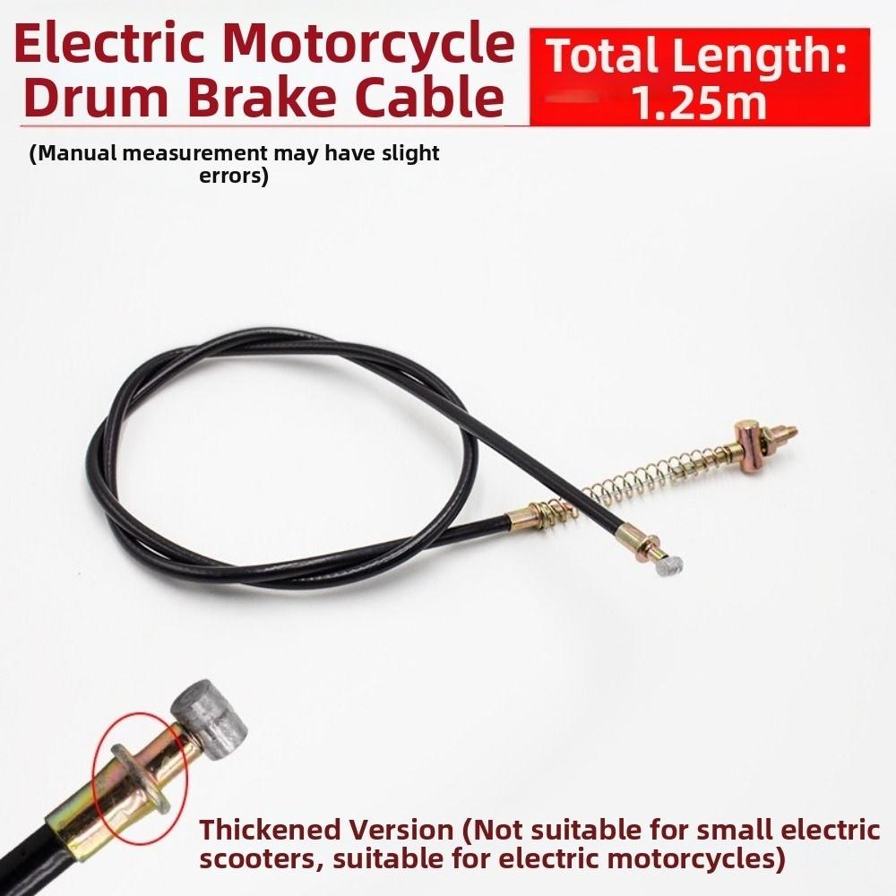 With Screws Brake Cable Scooter Moped Bike Brake Cable Electrical Motorbike Accessories