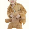 New Balance Kids Jackets Stand Collar Thickened 4DD3S073-BEI