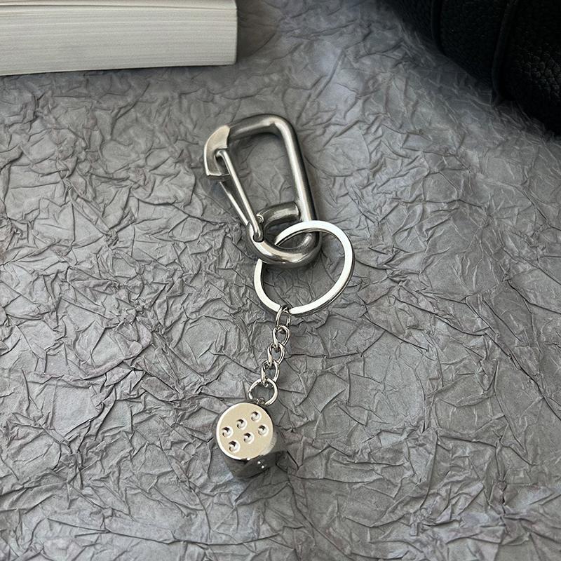 Punk Star Oval Essential Icon Carabiner Keychain Pendant High Quality Keyring Creative Backpack Decoration Accessories Gifts