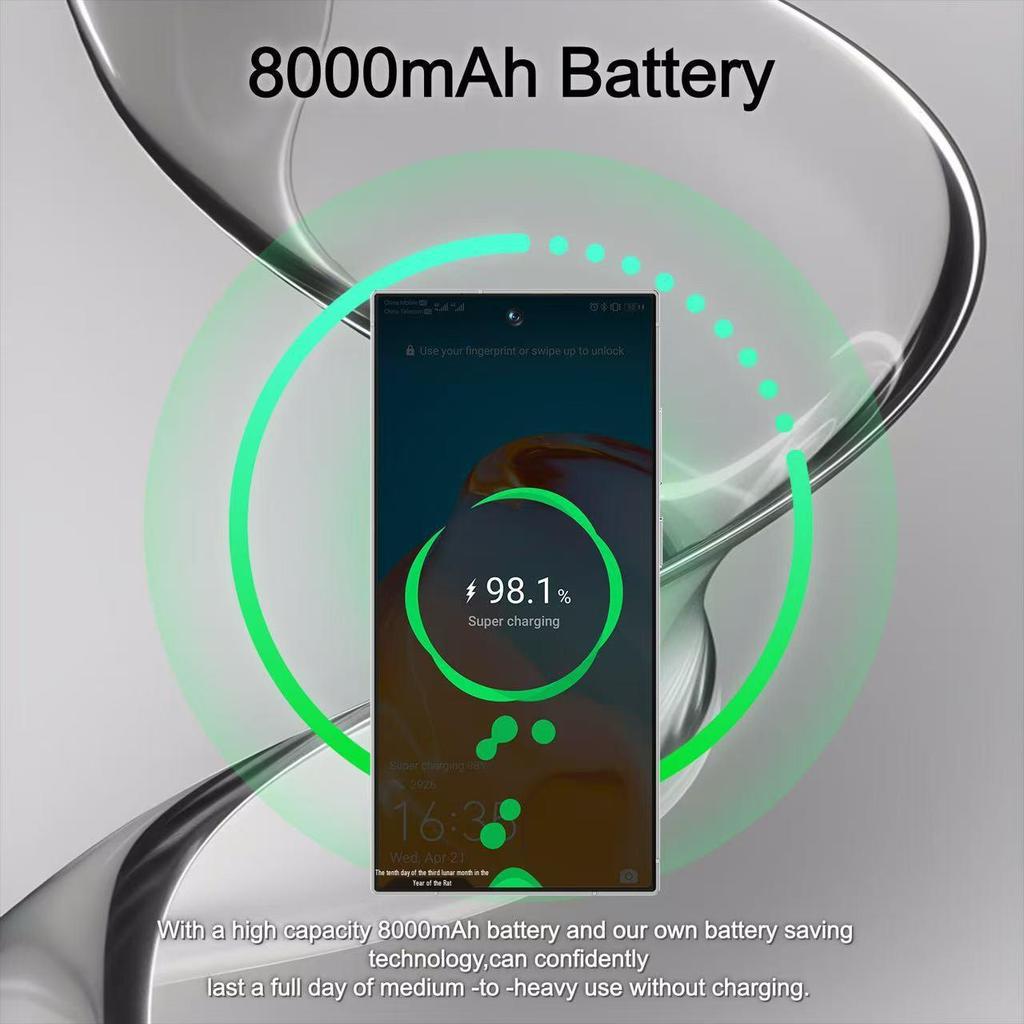Cugo S26 Ultra Smartphone: 7.3" Display, Built-in Pen, Octa-core, 16GB RAM, 1TB Storage