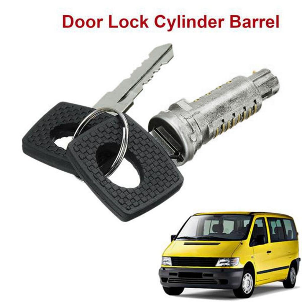 6707600205 Set de cinci butucuri de încuietoare pentru ușă cu 2 chei identice pentru LT Mercedes Sprinter Vito W638 Orice ușă Nou-nouț