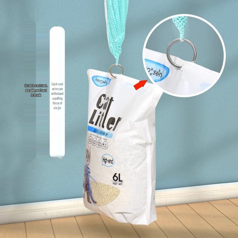 Fifth Gen Cat Bathing & Grooming Bag with Nail Clipper - Anti-Scratch, Anti-Bite Cleaning Kit