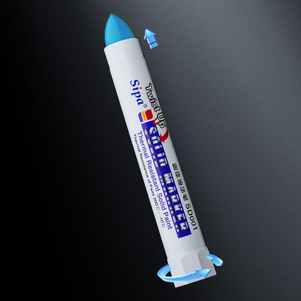 High Temperature Resistant Paint Pen Solid Art Painting Pen Wood Plastic Glass Stone Painting