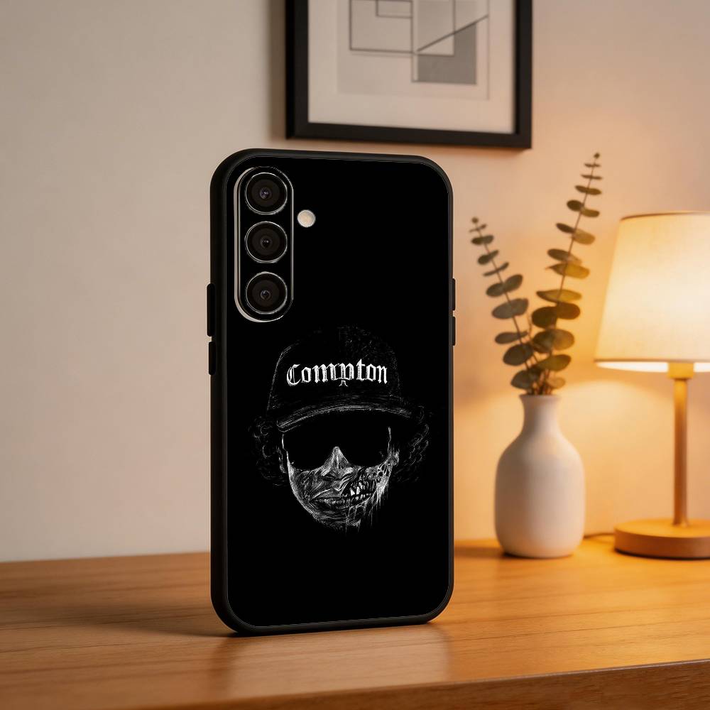 Charismatic E-Eazy E Rapper Phone Case For Samsung A73,72,71,53,52,51,22,91,80, Soft Black Cover Samsung a73 5g