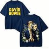 David Bowie Maglietta Regalo per Fan Unisex Unisex Harajuku Oversize Unisex Manica Corta Streetwear Alta Qualità Comoda Classica