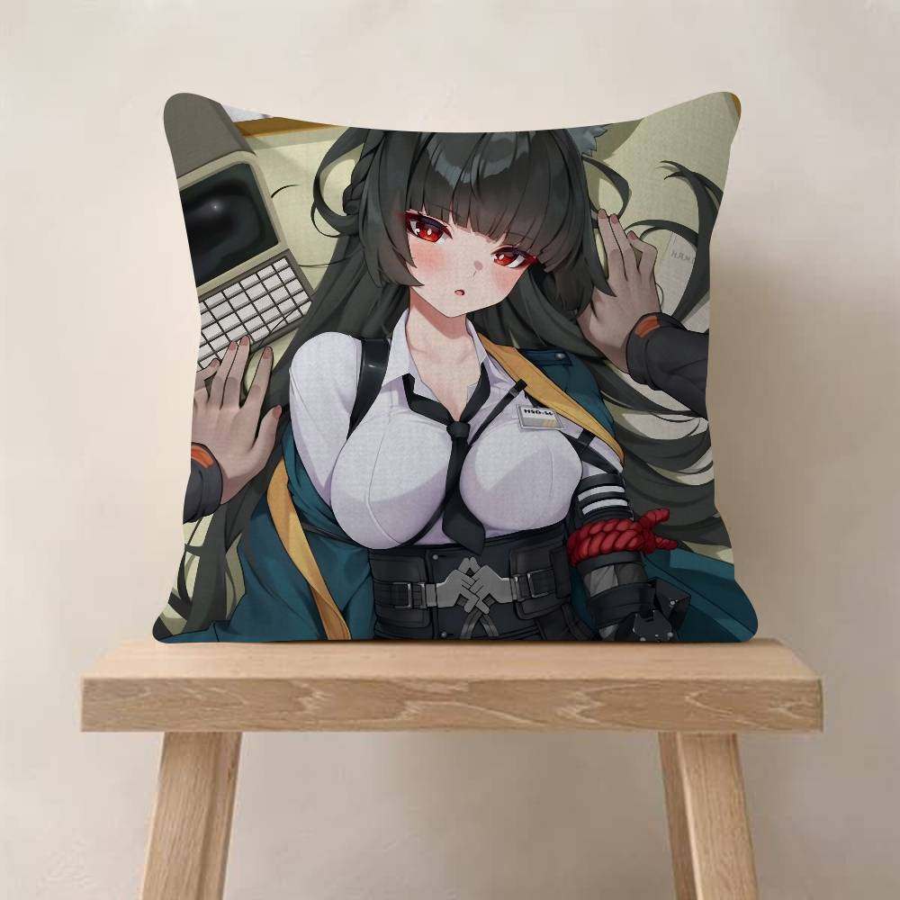 Game Cute Zenless Zone Zero Cushion Cover Decorative Pillow Sofa Home Decor Case Pillow Cases