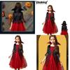 High-quality Wicked Vampire Cosplay Costume Red Tulle Skirt Dress For Girls