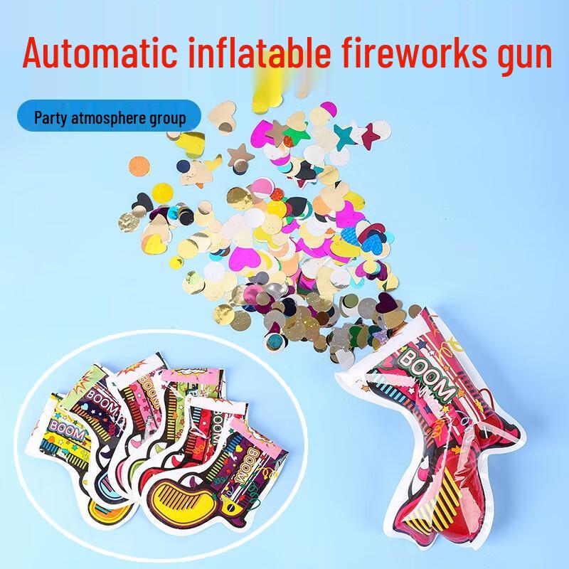 Fumede Handheld Inflatable Confetti Cannons - 20 Pack
