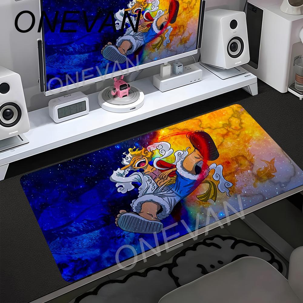 ONE PIECE Luffy Mouse Pad Gaming Desk Mat Waterproonti-Slip Mousepad Large Extended Mousepad Anime Speed Deskmat Xxl
