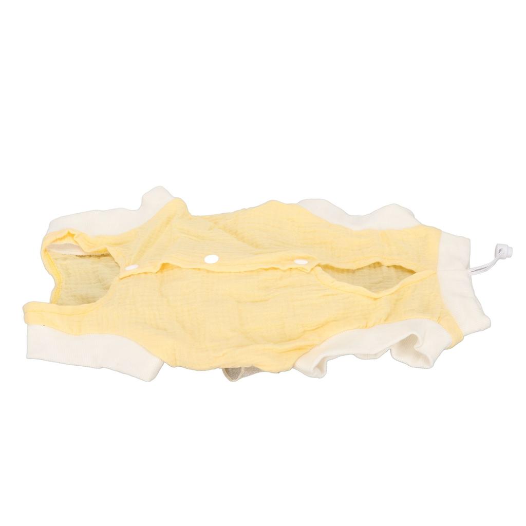 Cat Recovery Suit Breathable Prevent Licking Wound Protection Cat Postoperative Suit for Dogs Cats