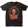David Bowie Space Oddity Męska Koszulka Muzyka Klasyka Koncert Zespół Rockowy Koszulka Czarna