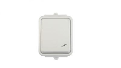 Cedar Łącznik Schodowy Hermetyczny Ip44 10A Biały Wnt-600C Wnt600C01