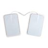 Silicone Gel Electrode Pad Units White Cloth Massage Digital Therapy Machine Acupuncture Physiotherapy Massager for Slimming