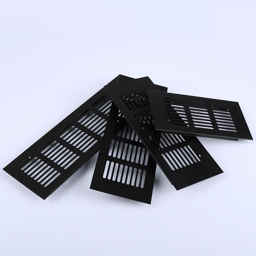 60mm Ventilation Grille Air Vent Grille Aluminum Alloy Black