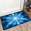 Blue Galaxy Mandala Pattern Doormat Entrance Mat for Home Decor Waterproof Indoor Outdoor Rug House Mat 40x60cm