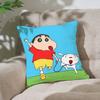 C-Crayron S-Shin-Chan Pillow Case Cushion Cover Soft Cute Throw Pillow Case For Car Sofa Pillowcase Polyester With Zipper