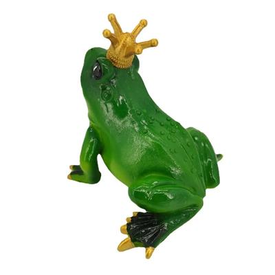 New Frog Princess Ornament Statue Garden Garden Study Room Ornament Resin Crafts Home Decoration Accessories