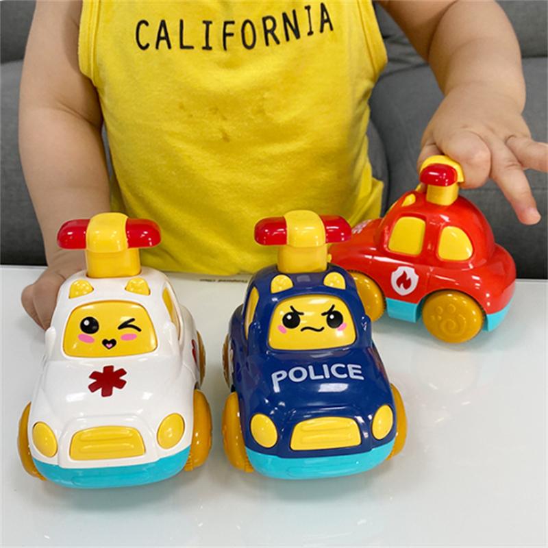 For Car Toy Children Pullback Vehicle Smooth Without Thorns Cartoon Gift Shape