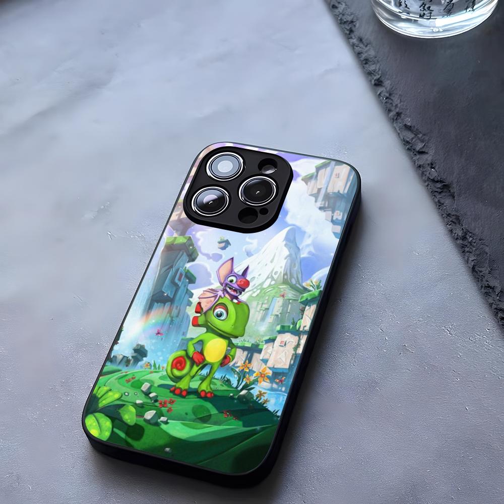 Game Yooka-Replaylee Phone Case Tempered Glass For IPhone 17 13 14 16 12 15 11 Pro Max Plus Mini X XR SE2020 Coque