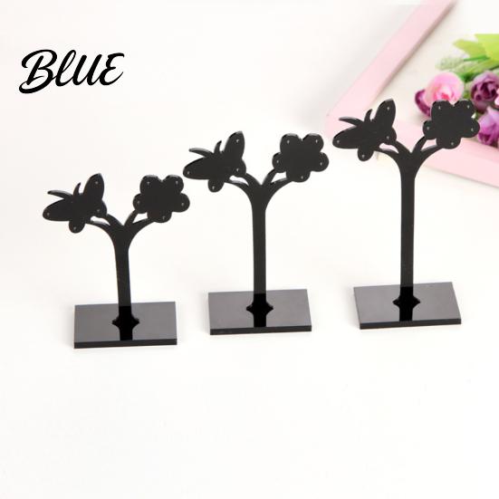 3Pcs Crotch Earring Ear Studs Jewelry Rack Display Stand Storage Hanger Holder