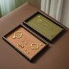 Plateaux à Bijoux Plateau Vintage en Bois Plateaux Décoration Artistique Esthétique Plateau de Présentation pour Chambre à Coucher de Luxe Accessoires de Table Élégants