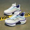 Kids Running Shoes Boys Girls Lightweight Breathable Sneakers With Anti-Slip Sole Shock Absorption