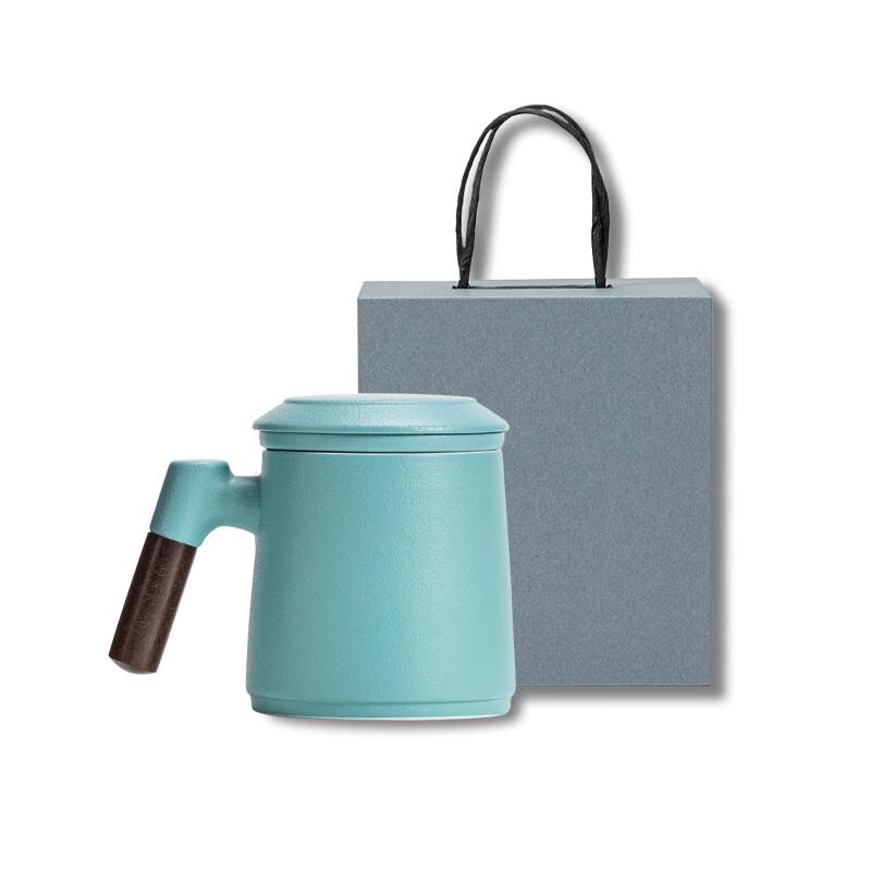

Ceramic Tea Infuser Mug with Lid