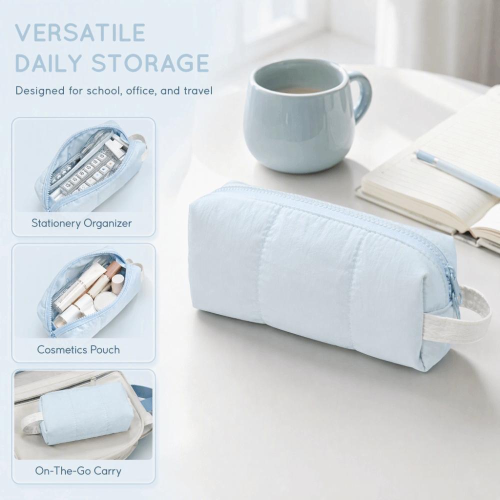 Handheld Pencil Case Large Capacity Pencil Pouch Ins Style Pen Bag Students