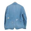 45R 8031024 Indigo Gomma Denim 908 All (Again, Autumn Sky Processing) Jacket 2 blueUsed