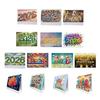 DIY Rhinestone Art Painting Desk Calendar Kit 12-Month Home Office Planner 2026 Practical Sparkling Rhinestone Craft Calendar