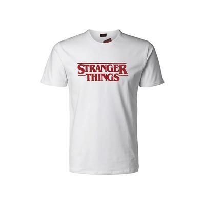 Stranger Things T-Shirt Original Schriftzug Offizielles Netflix Shirt Tee-