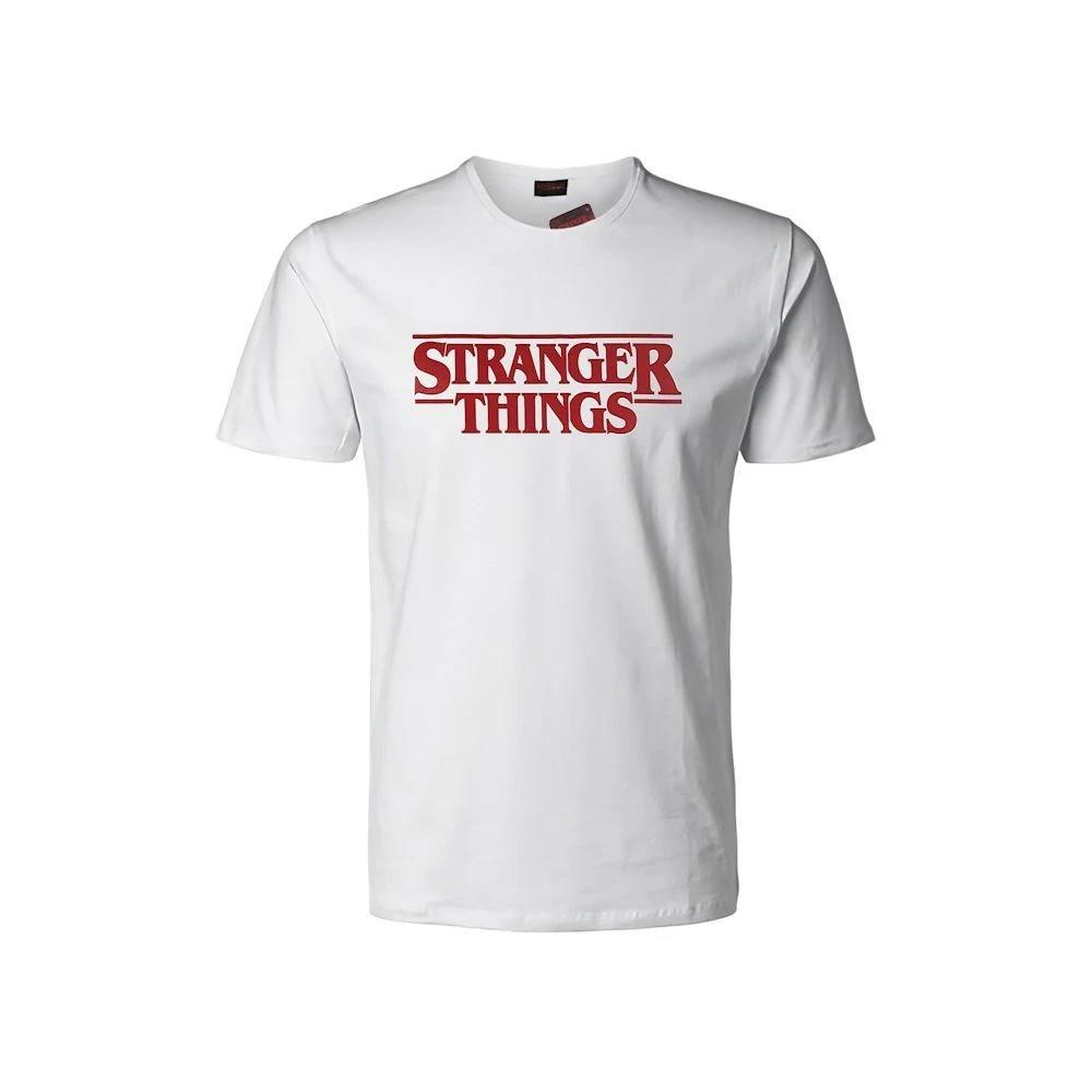 Stranger Things T-Shirt Original Lettering Official Netflix Shirt Tee- S