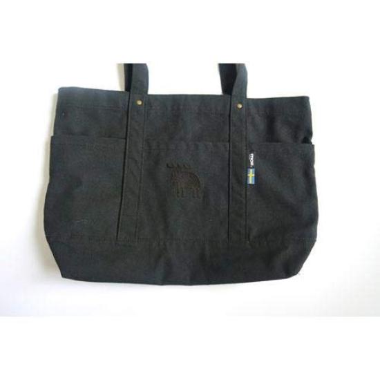 moz Canvas Tote L Black BK