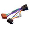 16-Pin Autoradio ISO-Kabeladapter für ISO-Buchse zu ISO-Stecker Kabelbaum Autozubehör