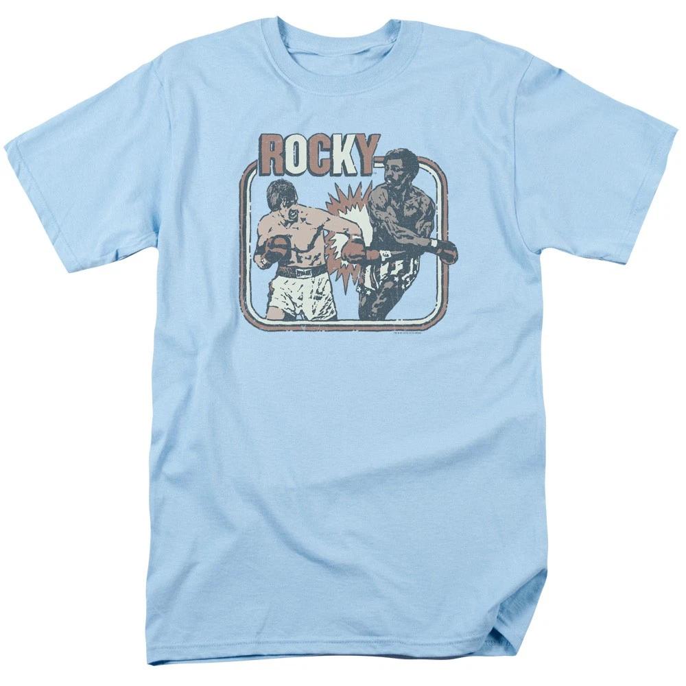 Rocky - Big Fight - Unisex Short Sleeve Children s T-shirt - Blue 150