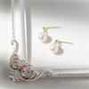 [Don't Take Off Pearl Stud Earrings When You Sleep] Sweet Temperament, Silver Needle Earrings, Versatile and Elegant Earrings