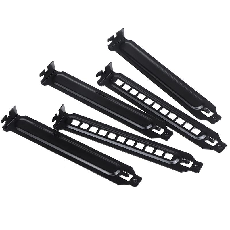 5Pcs Desktop Chassis Pci Baffle Expansion Slot Cover Plate Dust Bezel For Computer Pc Case