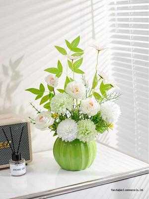 Nordisches Kunstblumenarrangement für Heim-Esstischdeko