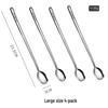 Stainless Steel Long-Handle Stirring Spoon