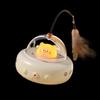 Qi'e Smart Electric Cat Teaser Toy Spaceship