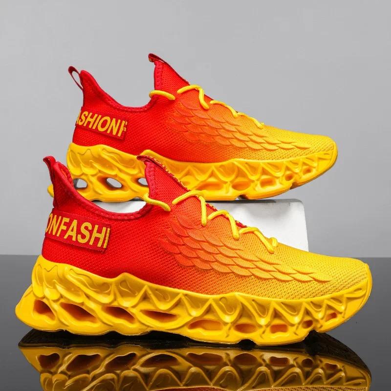 MAEDEF Mens Sports Running Shoes Mesh Breathable Comfortable Sneakers for Men Non Slip Man Walking Shoes Training Mens Sneakers