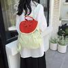 Women Backpack Preppy Style Versatile Commuting Backpacks Student Travel Casual Sports Color Clashing Drawstring Nylon Bag